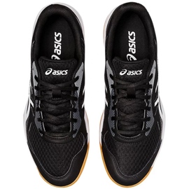 ASICS UPCURT 5 1071A086 001 Volejbalové boty černý 1