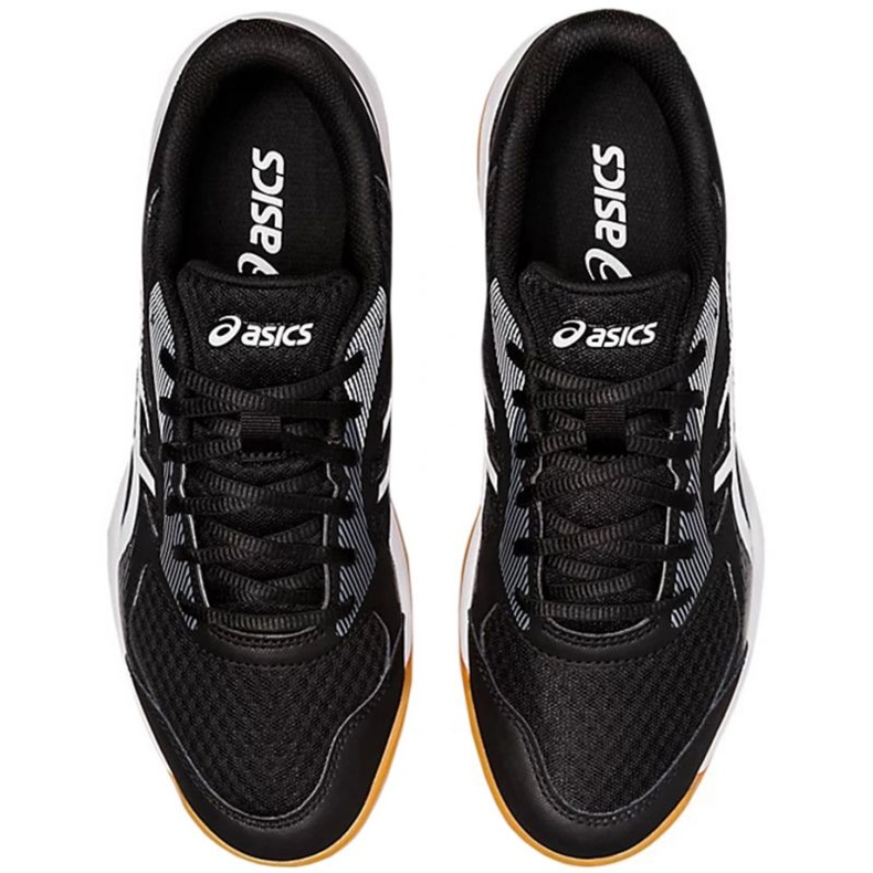 ASICS UPCURT 5 1071A086 001 Volejbalové boty černý 1