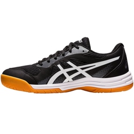 ASICS UPCURT 5 1071A086 001 Volejbalové boty černá 2