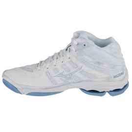 Mizuno vlnové napětí 2 Mid V1GA246511 bílé boty bílý 1
