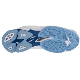 Mizuno vlnové napětí 2 Mid V1GA246511 bílé boty bílý 3