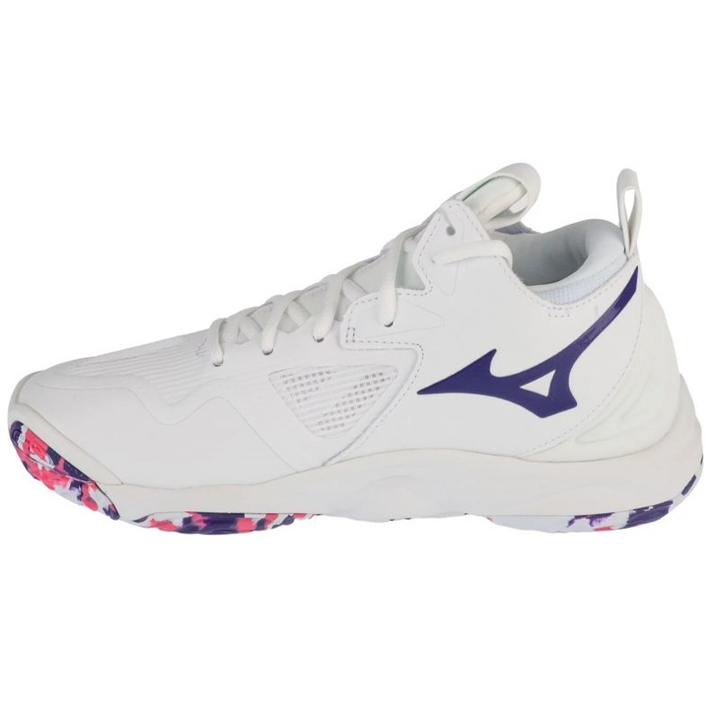 Momentum Mizuno Wave 3 Mid V1GC231720 Bílé boty bílý 1
