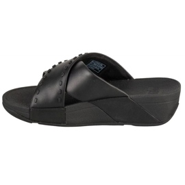 Fitflop lulu gumové-studu GB2-001 Shoes Black černá 1 Fitflop lulu gumové-studu GB2-001 Shoes Black černá 1