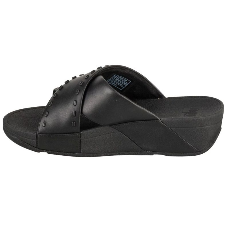 Fitflop lulu gumové-studu GB2-001 Shoes Black černá 1 Fitflop lulu gumové-studu GB2-001 Shoes Black černá 1