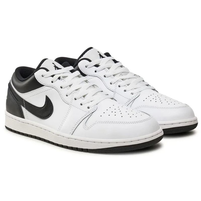 Nike Air Jordan 1 Low 553558-132 bílé boty bílý 1