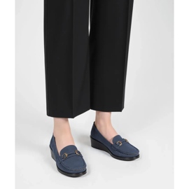 Dámské Mirena Blue Loafers modrý 2