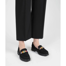 Dámské Ornell Black Loafers černý 1