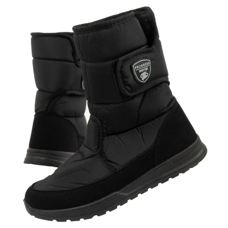 Progress Progrese zimní boty černý 1