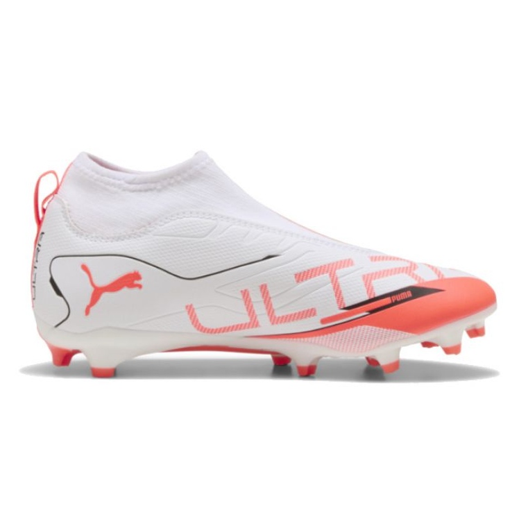 PUMA Ultra 5 Match+ LL FG/AG 108163-01 Bílé boty bílý 1