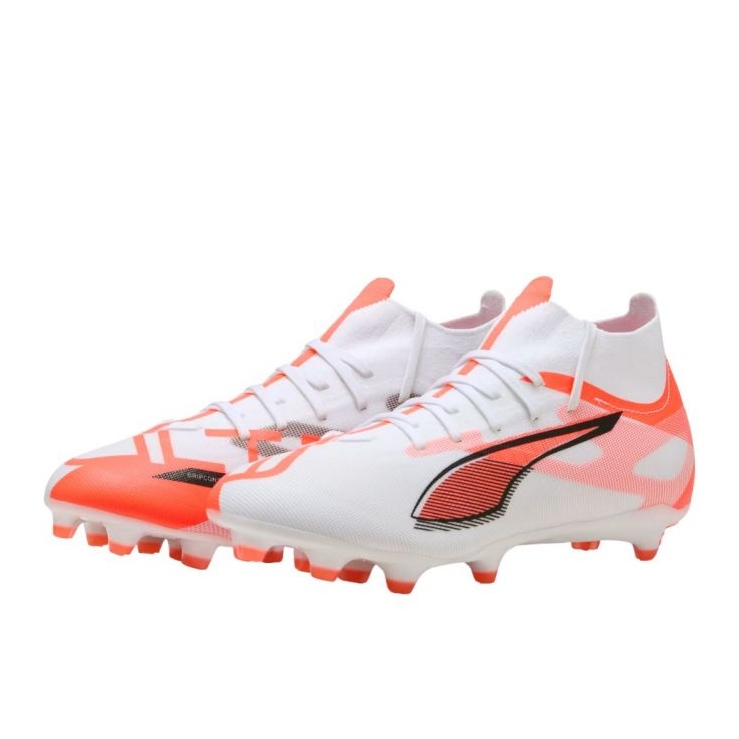 PUMA Ultra 5 Match+ FG/AG 108162 01 Football Shoes bílý 1