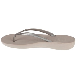 Žabky fitflop iqushion ergonomické E54-011 stříbro 1