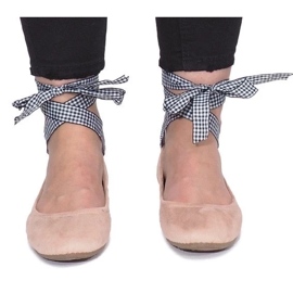 D/GMR Růžové balerínky s mašlí Acro růžový 2 D/GMR Růžové balerínky s mašlí Acro růžový 2