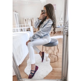 D/GMR Janae Pink Material Ballerinas růžový 1