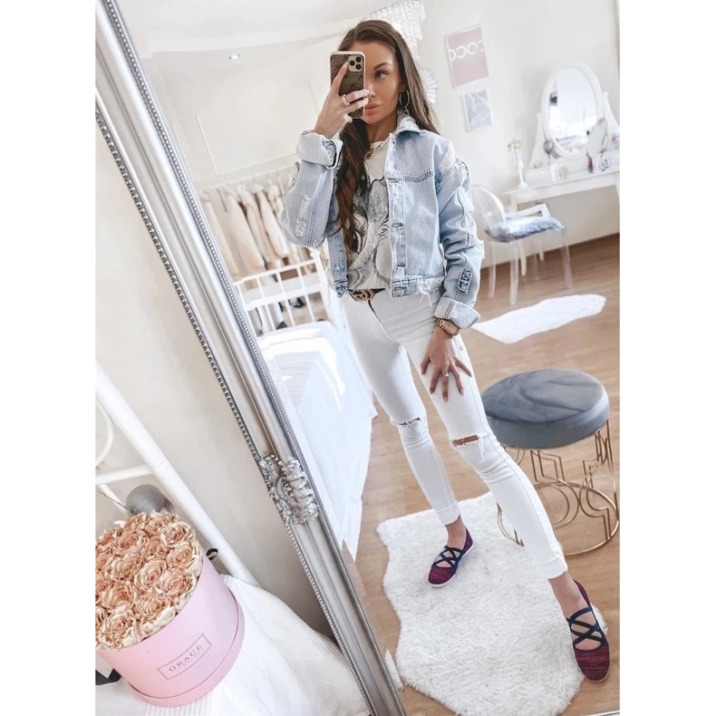 D/GMR Janae Pink Material Ballerinas růžový 2