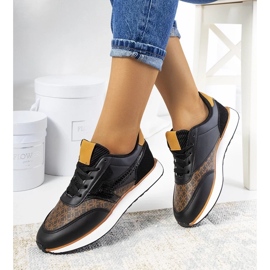 D/GMR Černé dámské tenisky Chiara černý 2