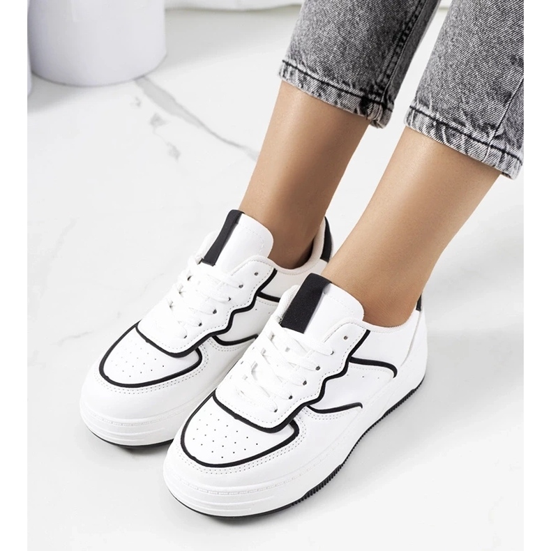 D/GMR Dámské tenisky Bieke, bílé a černé bílý 1