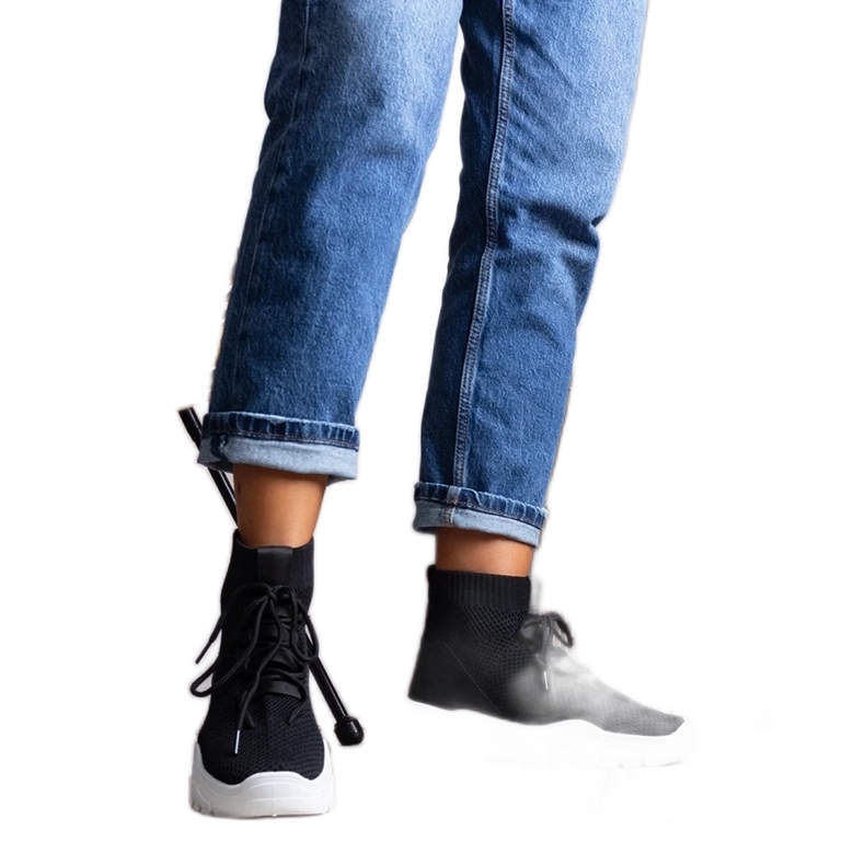 D/GMR Černé ponožky od Frahm černá 2