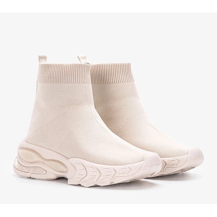 D/GMR Béžové kotníkové tenisky Woodson béžový 1