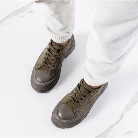 D/GMR Zelené tenisky Catullo zelená 1