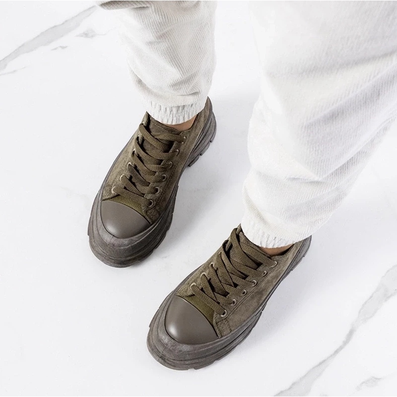 D/GMR Zelené tenisky Catullo zelený 1