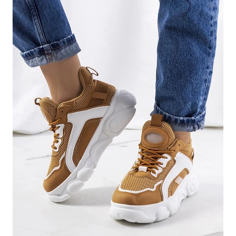 D/GMR Hnědé dámské tenisky Bonina hnědý 1 D/GMR Hnědé dámské tenisky Bonina hnědý 1