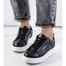 D/GMR Černé tenisky na silné podrážce Louisiana černá 1