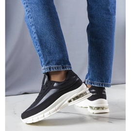 D/GMR Černé tenisky Courtne černá 2