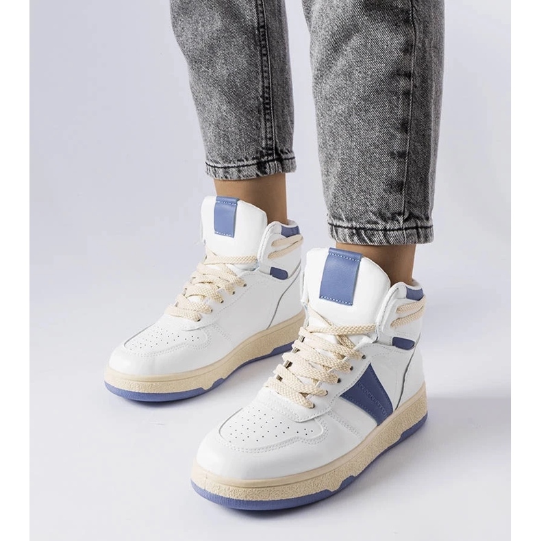 D/GMR Modré kotníkové boty značky Robin modrý 1