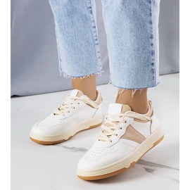 D/GMR Béžové dámské tenisky značky Marcella béžový 1