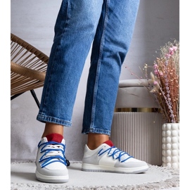 D/GMR Šedé tenisky dámské tenisky, arkobaleno tkaničky šedá 2