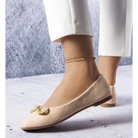 D/GMR Béžové balerínky s mašlí Gaillou 2 D/GMR Béžové balerínky s mašlí Gaillou 2