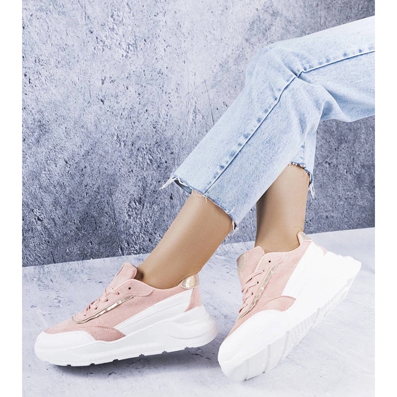 D/GMR Růžové tenisky z ekologického semiše od Dupuis růžový 1 D/GMR Růžové tenisky z ekologického semiše od Dupuis růžový 1