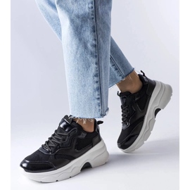 D/GMR Dámské černé tenisky značky Séguin černá 1 D/GMR Dámské černé tenisky značky Séguin černá 1