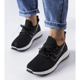 D/GMR Černé textilní tenisky od McKeylor černý 1