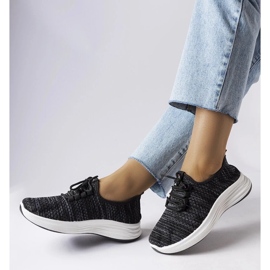 D/GMR Černé látkové tenisky od Tommaso černá 2