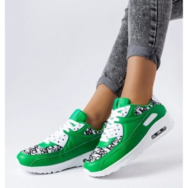 D/GMR Zelené sportovní tenisky Brattiro zelená 2