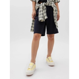 Žluté dámské tenisky na platformě žlutá 1