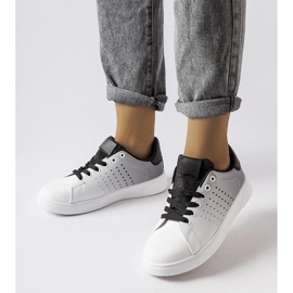 D/GMR Tenisky s ombre efektem Gordon bílý 1 D/GMR Tenisky s ombre efektem Gordon bílý 1