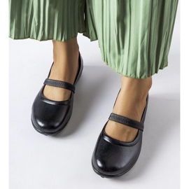 D/GMR Černé balerínky z Oaklandu černá 2