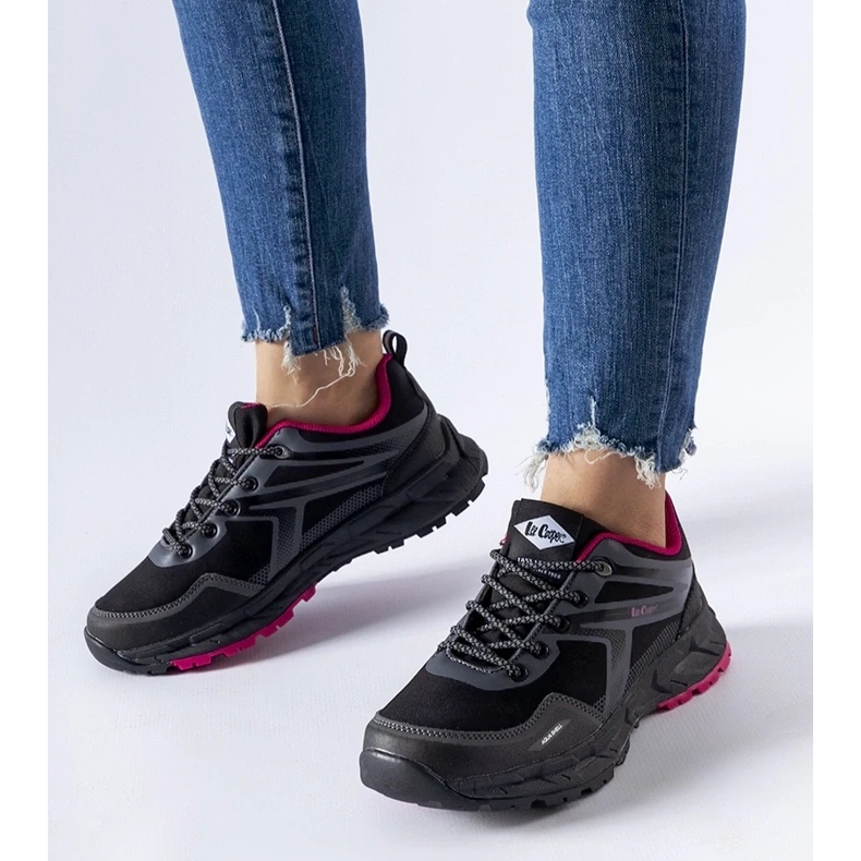 D/GMR Černé tenisky Aqua Shell LCJ-22-01-1370L černá 1