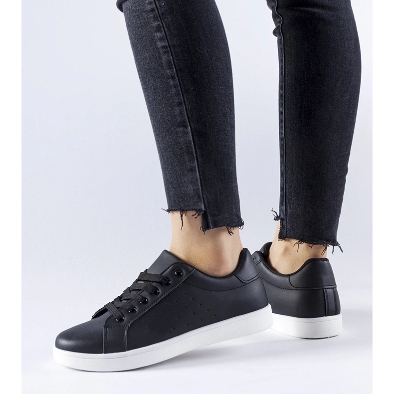 D/GMR Černé tenisky Bourassa černá 1