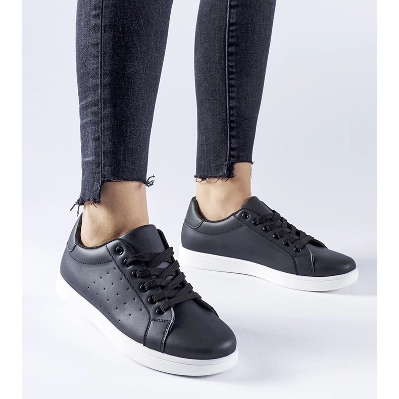 D/GMR Černé tenisky Bourassa černý 2