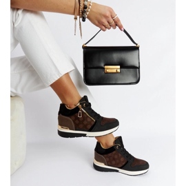 D/GMR Černé tenisky Knoxville na klínku černá 1