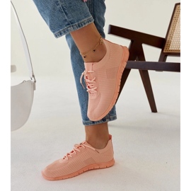 D/GMR Růžové látkové tenisky značky Erminio růžový 2