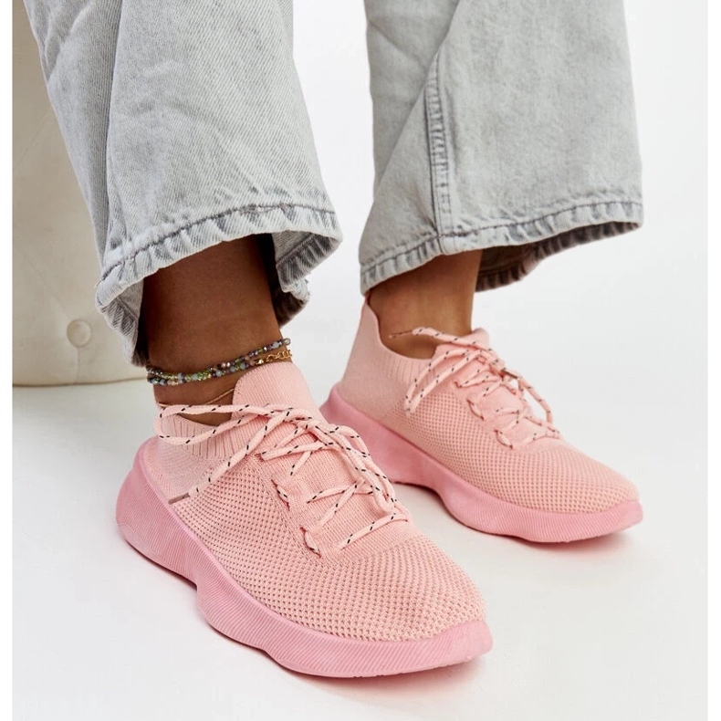 D/GMR Růžové sportovní tenisky Roshni růžový 1 D/GMR Růžové sportovní tenisky Roshni růžový 1