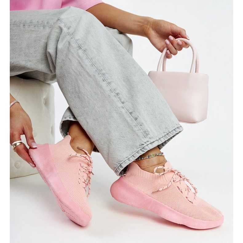 D/GMR Růžové sportovní tenisky Roshni růžový 2 D/GMR Růžové sportovní tenisky Roshni růžový 2