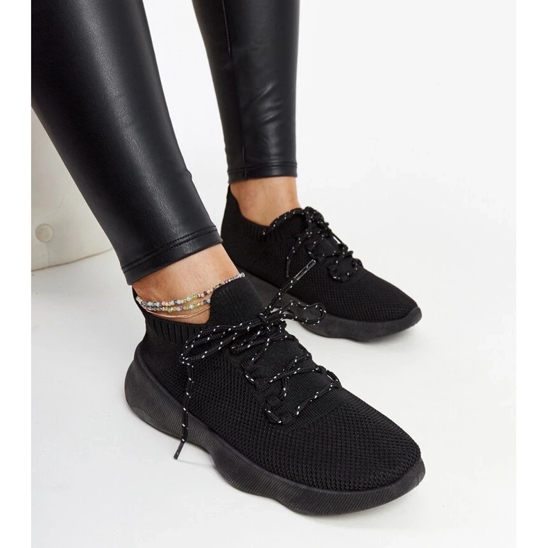 D/GMR Černé sportovní tenisky Roshni černá 1