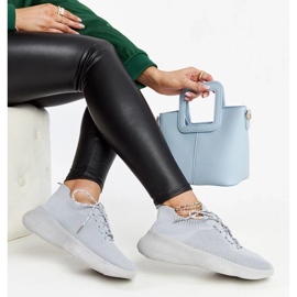 D/GMR Šedé sportovní tenisky Roshni šedá 2