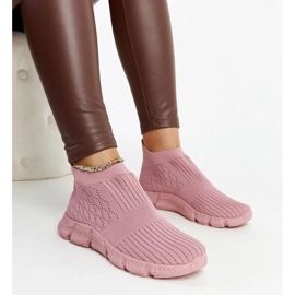 D/GMR Růžové lehké sportovní tenisky od Václava růžový 2