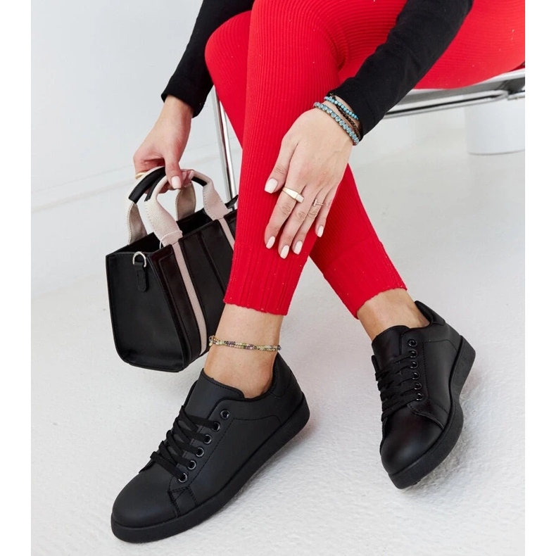 D/GMR Černé tenisky na platformě Birikti černá 1 D/GMR Černé tenisky na platformě Birikti černá 1